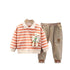 Children's Spring and Autumn Set Three-Piece Set